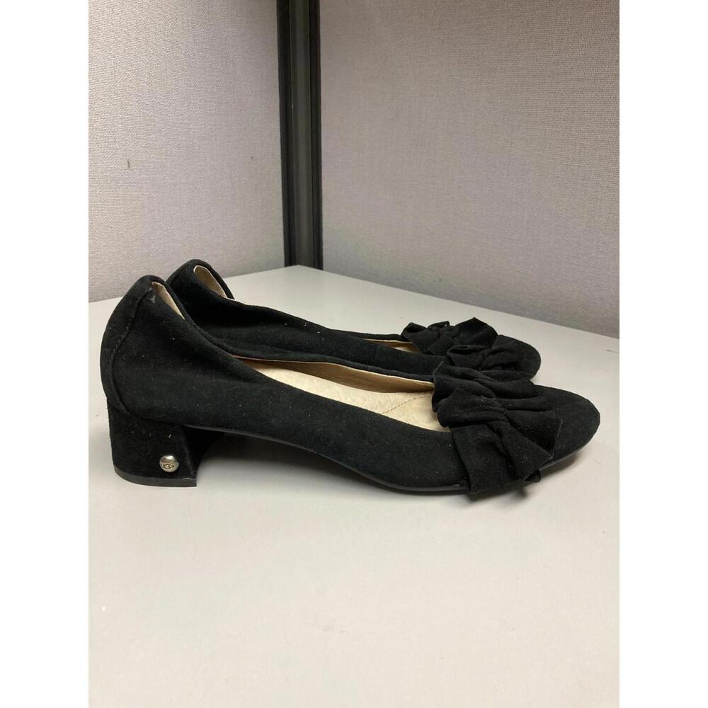 UGG Women's Short Heel Suede Black Size 7 New